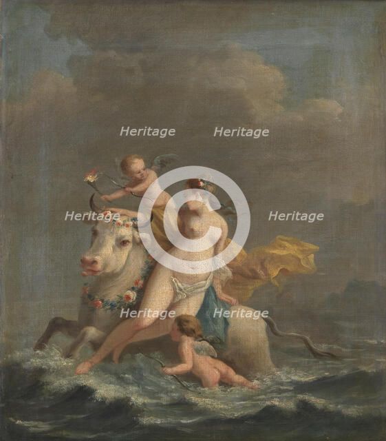 The Rape of Europa, 1737-1789. Creator: Johann Heinrich Tischbein.