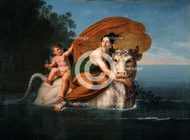 The Rape of Europa, 1828-1829. Creator: Patania, Giuseppe (1780-1852).