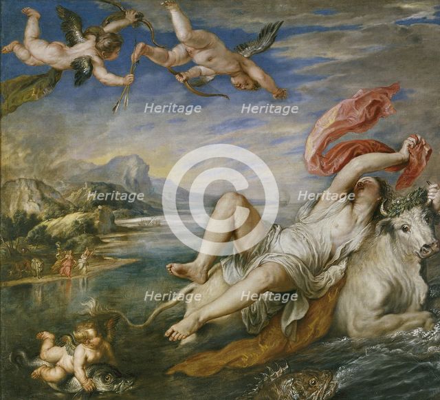 The Rape of Europa (After Titian), 1629. Artist: Rubens, Pieter Paul (1577-1640)