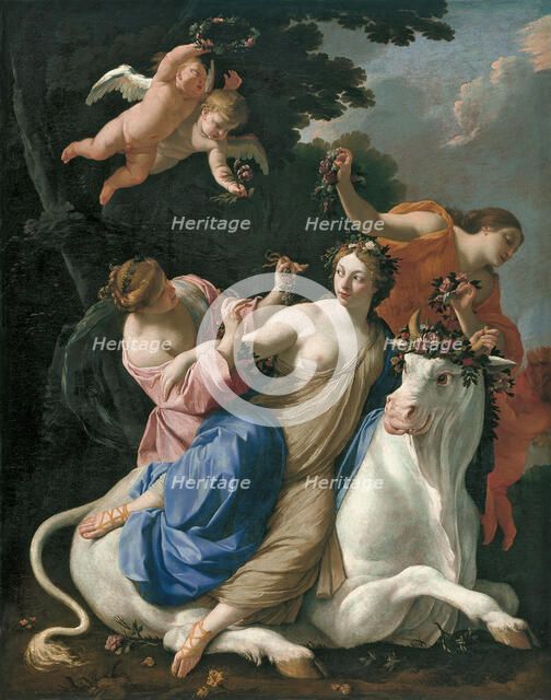 The Rape of Europa. Artist: Vouet, Simon (1590-1649)