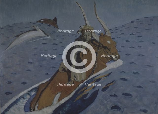 The Rape of Europa. Artist: Serov, Valentin Alexandrovich (1865-1911)