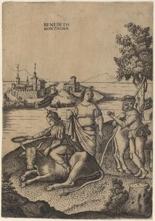 The Rape of Europa, c. 1515/1520. Creator: Benedetto Montagna