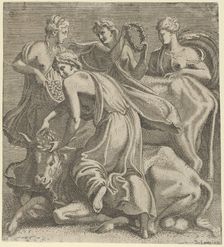 The Rape of Europa, ca. 1542-45. Creator: Leon Davent