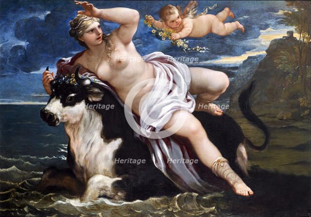 The Rape of Europa. Creator: Giordano, Luca (1632-1705).