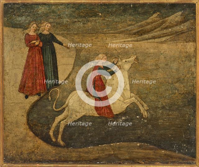 The Rape of Europa. Creator: Master of 1441 (active Mid of 15th cen.).