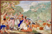 The Rape of Europe 1621. Creator: Koenig, Johannes (1586-1632/1635)
