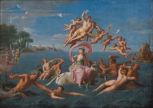 The Rape of Europe, 1659-1717. Creators: Nicolas Colombel, Francesco Albani