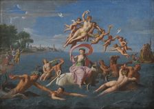 The Rape of Europe, 1659-1717. Creators: Nicolas Colombel, Francesco Albani