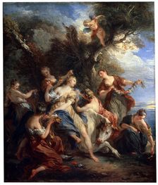 The Rape of Europe c1725. Artist: Francois Lemoyne