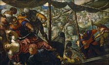 The Rape of Helen, 1580. Creator: Jacopo Tintoretto