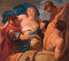 The Rape of Helen, ca. 1695. Creator: Molinari, Antonio (1655-1704)