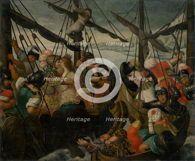 The Rape of Helen, c. 1550. Creator: Anonymous.