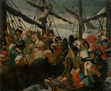 The Rape of Helen, c. 1550. Creator: Anonymous