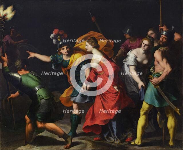 The Rape of Helen, First Half of 17th century. Creator: Turchi, Alessandro (1578-1649).