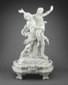The Rape of Orithyia by Boreas, Italy, c. 1745. Creators: Doccia Porcelain Factory, Gaspero Bruschi