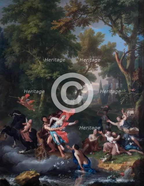 'The Rape of Proserpina', 18th century. Artist: Jan van Huysum.
