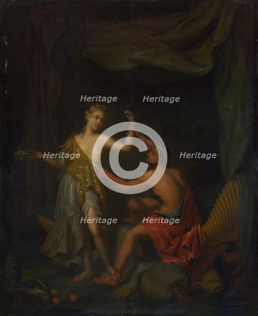 The Rape of Tamar by Amnon, after 1718. Artist: Santvoort, Philip van (active Early 18th cen.)