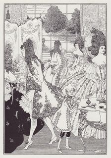 The Rape of the Lock, 1895-1896. Creator: Aubrey Beardsley