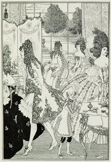 The Rape of the Lock, 1897. Creator: Aubrey Beardsley