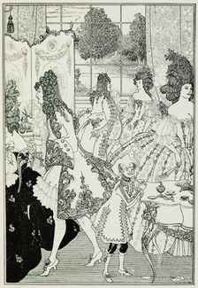 The Rape of the Lock, 1897. Creator: Aubrey Beardsley