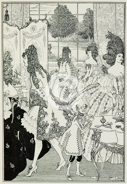 The Rape of the Lock, 1897. Creator: Aubrey Beardsley.