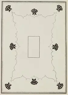 The Rape of the Lock, reduction of cover design, 1897. Creator: Aubrey Beardsley