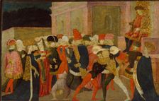 The Rape of the Sabine Women, 15th century. Artist: Apollonio di Giovanni di Tommaso