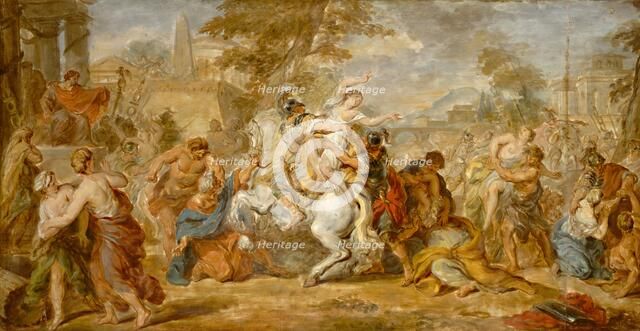 The Rape of the Sabine Women, c. 1770. Creator: Unknown.