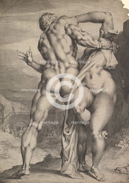 The Rape of the Sabine Women, ca. 1627. Creator: Jan Muller.