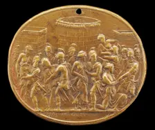 The Rape of the Sabines, 1535 or before. Creator: Giovanni Bernardi
