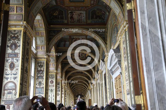 The Raphael Loggias, Hermitage Museum, St Petersburg, Russia. Artist: Cristoph Unterberger