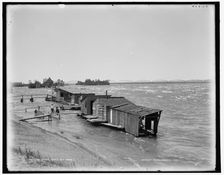 The Rapids, Sault Ste. Marie, between 1890 and 1899. Creator: Unknown