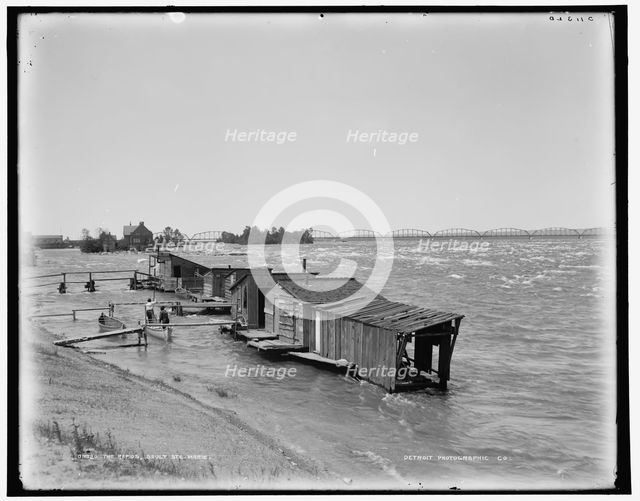 The Rapids, Sault Ste. Marie, between 1890 and 1899. Creator: Unknown.
