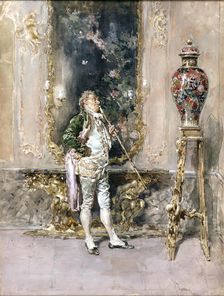 The Rare Vase, 1870. Creator: Mariano Jose Maria Bernardo Fortuny y Carbo