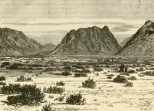 The Ras Sufsafeh (Mount Sinai) 1890. Creator: Unknown