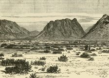 The Ras Sufsafeh (Mount Sinai) 1890. Creator: Unknown