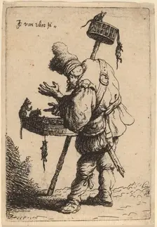 The Rat Catcher, 1632. Creator: Jan Georg van Vliet
