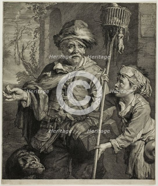 The Rat Catcher, n.d. Creator: Cornelis de Visscher.
