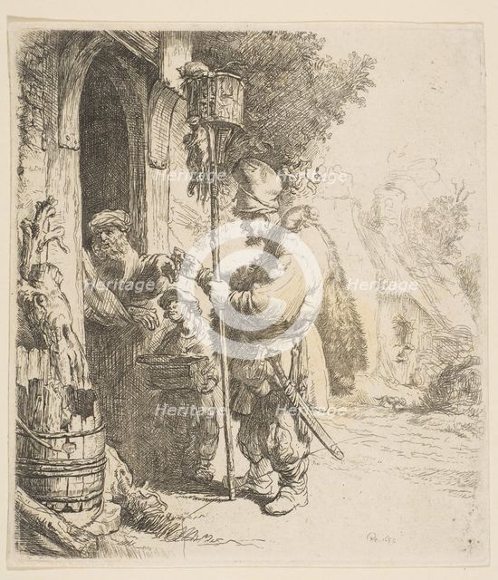 The Rat Catcher, second half 18th century. Creator: James Bretherton.