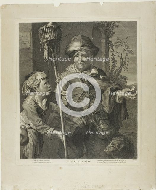 The Rat Killer, n.d. Creator: Pierre François Basan.