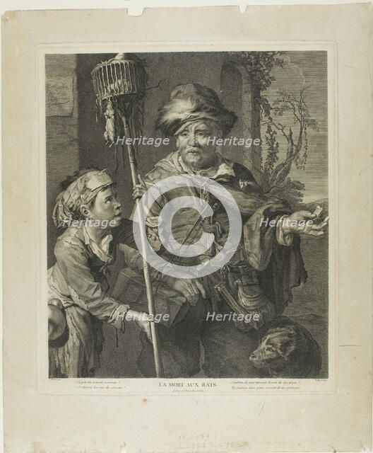 The Rat Killer, n.d. Creator: Pierre François Basan.