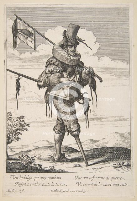 The Ratcatcher, mid to late 17th century. Creator: Abraham Bosse.