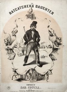 The Ratcatcher's Daughter - Sheet Music Cover. Creator: Winslow Homer (American, 1836-1910)