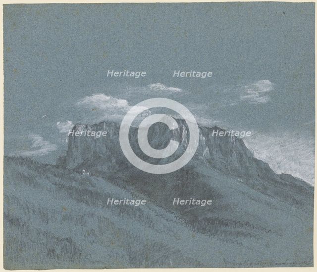 The Rauschberg, c. 1800. Creator: Georg von Dillis (German, 1759-1841).