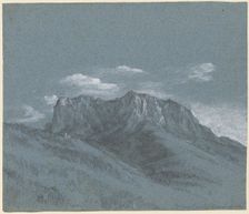 The Rauschberg, c. 1800. Creator: Georg von Dillis (German, 1759-1841)
