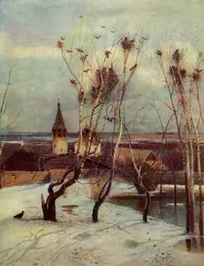The Ravens Have Arrived 1871, (1965). Creator: Aleksey Savrasov