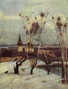 The Ravens Have Arrived 1871, (1965). Creator: Aleksey Savrasov