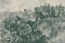 The Ravine at Waterloo 1815, (1896)