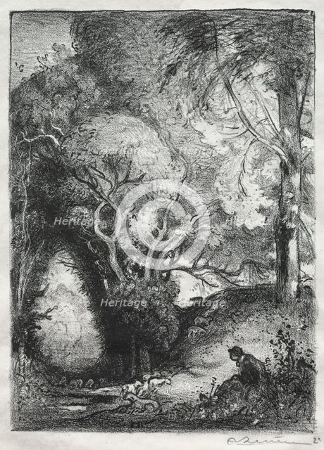 The Ravine in June. Creator: Auguste Louis Lepère (French, 1849-1918).