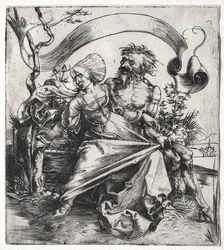 The Ravisher, c. 1495. Creator: Albrecht Dürer (German, 1471-1528)